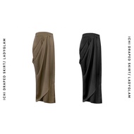 ICHI Draped Skirt