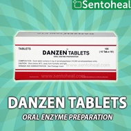 Danzen Oral Enzyme Tablets 100 tablets - high activity Serratiopeptidase enzyme supplement