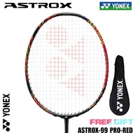 YONEX | ASTROX-99 Pro RED Badminton Racket | All Carbon 4U 83g | 26-30Lbs