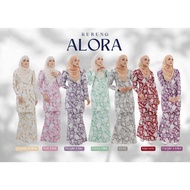 BAJU KURUN ALORA by Athifa Azzahrah - Kurung Cotton Floral terkini | Baju kurung cotton moden ironle
