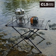 CLS Outdoor Folding Tactical Table | Lightweight IGT Compatible Camping Table with Aluminum Top