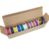 10 Colors in One 16-18-20-22-24-26-28-30 Gauge Silicone Electrical Wire 22 AWG Stranded Tinned Coppe