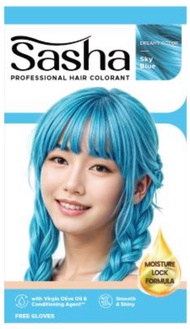 Pewarna rambut sasha baru Sasha hair colorant