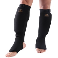 Cotton Boxing Shin Guards MMA Instep Ankle Protector Foot Protection TKD Kickboxing Pad Muaythai Training Leg Support Protectors