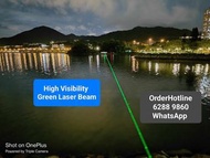 Green Beam Laser Pointer High Visibility. Rechargeable. Powered by 18650 Li-ion cell. 激光（鐳射）觀星筆