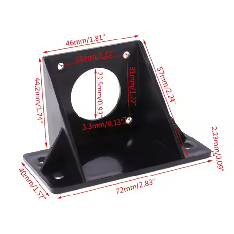 NEMA 17 Steppr Motor Accessories Plastic Bracket Support Mounting L Type Bracket Mount 42 Stepping S