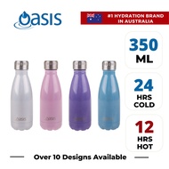 Oasis Stainless Steel Insulated Water Bottle 350ML (Pattern) (1)