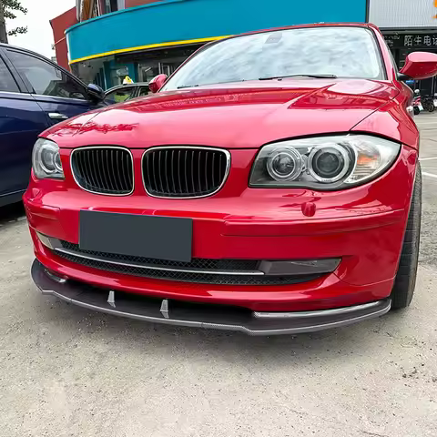 Lower Diffuser Splitter Front Bumper Spoiler Lip For BMW 1 Series E81 E82 E87 E88 LCI 118i 120i 125i
