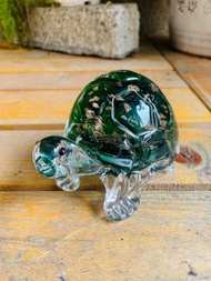 長壽烏龜 水晶玻璃 陸龜(大)
