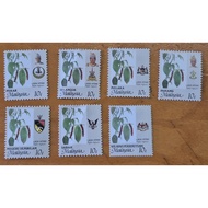 Ada Kotor/Kuning/Lipat - Bended/Toned Setem Pos Baru 1986 Agro Lada Hitam Mint Postage Stamp 10c cen