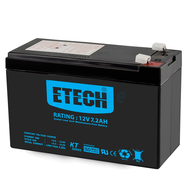 Battery 7.2Ah 12V ETECH