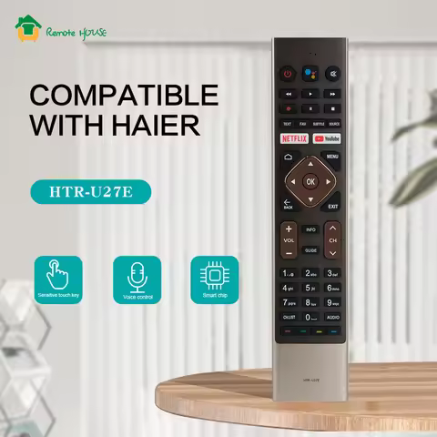 Voice Remote Control For Haier LCD LED Smart TV HTR-U27E LE55K6600UG Remoto Controller LE50U6900UG L