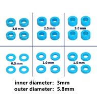 24pcs M3 Screw Spacer Set 3mm Screws Flat Gasket Washer Spacer For RC Car TAMIYA 53539 TT02 TT01 XV0