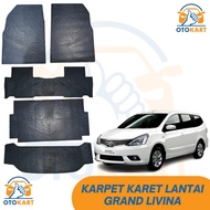 KARPET LANTAI KARET GRAND LIVINA / KARPET KARET MOBIL GRAND LIVINA / KARPET GRAND LIVINA