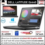 DELL LATITUDE E6530 / E6430 / E6320 / E6230 / E5430 CORE i5/i7  13"/14"/15"inch Display WIN 10