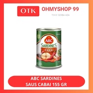 ABC Sardines Sarden Sardene Dalam Saus 155gr