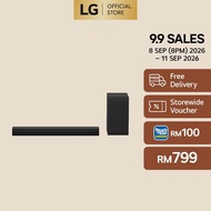 LG S40T 300W 2.1ch soundbar with Dolby Digital and DTS Digital Surround