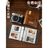 album gambar photo album Polaroid Photo Album 10cm mini Loose-leaf Photo Album Strap Style Large-cap
