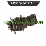 P40K1Q P40K1S 500V 100A 40mm 3Pin Aviation Circular Connector SU47 SalleBIG 