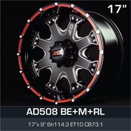 4X4 AD 17 inch 9JJ 6X114.3 ET10 ORI CAR SPORT RIMS WHEELS AD508