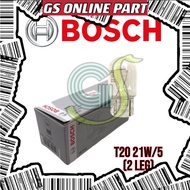 BOSCH (2LEG) 12V T20 W21/5W BRAKE LIGHT BULB 100% ORIGINAL BOSCH