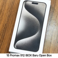 iphone 15 pro max 512Gb ibox baru