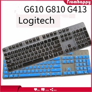 For Logitech G610 G810 G512 G613 G213 G413 K840 Backlit Game Mechanical Keyboard Protector Button Du