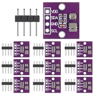 10pcs AHT20 + BMP280 Temperature Humidity Sensor Module Atmospheric Pressure Module BMP280 High-Prec