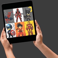 All New LS BRICKS Flat panel painting Block Figure DIY Cute Collectible Brick Toy for Kids & Adults