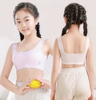 【 สินค้าในสต็อก】เสื้อกล้ามนักเรียน เสื้อชั้นในเด็กผู้หญิง เสื้อกล้ามเสริมพัฒนาการ อายุ 8-18 ปี first bra Girls' underwear ยกทรงเด็กผู้หญิง