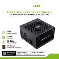 Acer Power Supply Emachine Gadget Ac650 650W 80+ Bronze Modular