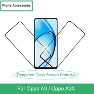 For Oppo A3 / Oppo A3X Cellphone Tempered Glass Screen Protector Accessory Parts