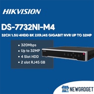 HIKVISION DS-7732NI-M4 32CH 1.5U 4HDD 8K 2XRJ45 GIGABIT NVR UP TO 32MP