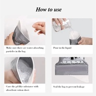 LCMNCLL MOP Emergency Toilet Bag Portable Outdoor Emergency Mini Toilet 5PCS - MP5