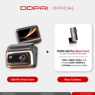 [NEW] DDPAI Z60 Pro 4K GPS 3 Channel Front & Rear Super Capacitor Dash Cam with 4G Connectivity