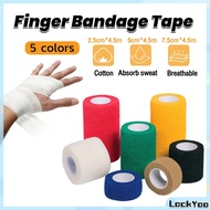 Lockyoo Finger Bandage Tape Hand Bandage Self Adhesive Elastic Bandage Sport Finger Support Pads
