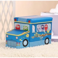 C7Ca N2 Owl Storage Box / Cartoon Storage Bus Toy Storage Box Toys H3Aw