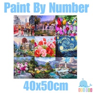Canvas Paint By Number Kit 40x50cm - Digital Oil Painting DIY Paint By Number Painting - Paint By Nu