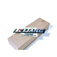 SILVER KIJANG SIDE EMBLEM FOR OLD TOYOTA KIJANG BOX KF40 KF50 UK 20x3.5CM 1PCS