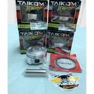 TAIKOM​ Piston Sonic &amp; Ring Set 13 Pin 53,54,55,56,57,58,59,60,61,62,63.00, .25, .50, .75MM (KGH)​ For High Compression