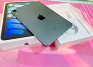 💜西門町展示平板專賣店💜🔋100%循環0次【Apple 蘋果】🍎IPad Mini6 256G 黑色 wifi 版🍎原廠保固AppleCare+2025/1/5