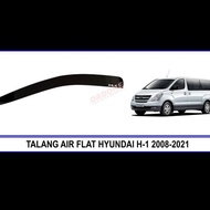 Gutter Front Door Visor/ Set HYUNDAI H-1 H1/ H 1 Year 2008 - 2021 Flat Model Dadone Brand Flat/