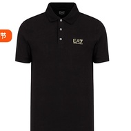 Armani Armani EA7 Men's polo Shirt Short-Sleeved Summer Stretch Business Casual Lapel T-Shirt Men's 