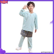BAJU MELAYU WARISAN TELUK BELANGA COTTON - 3 (NO SAMPIN)