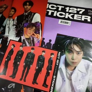 NCT 127 ALBUM UNSEALED STICKER