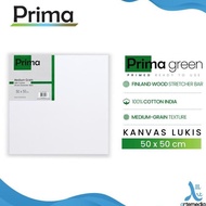 Prima Green Painting Canvas 50x50cm Cotton Canvas