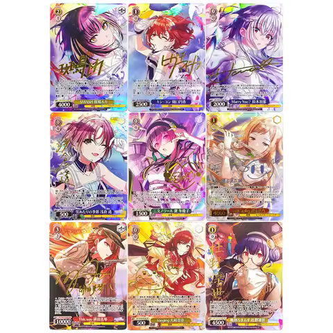 Proxy Weiss Schwarz Premium Booster THE IDOLM@STER SHINY COLORS Foil & Signed SP Card Japanese Anime
