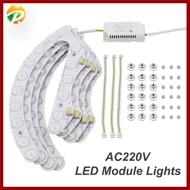 Led Module Lights Panel Led Lamp 220V Ceiling Lights Round Module Board 48W*2 Indoor For Room Ceiling Lamp Replacement Fixtures