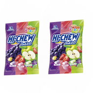 森永 - 日本森永HI-CHEW軟糖86g (提子/草莓/青蘋果味 )X 2 (新舊包裝 隨機發貨)