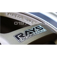 Sticker rim TE37 Volk Rays (Original Spec)